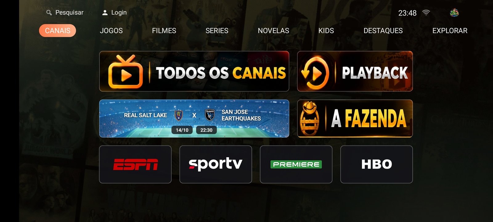 Imagem do app